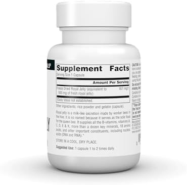 Source Naturals Royal Jelly - 500mg - 30 Capsules