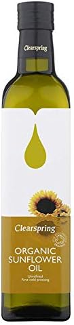 Clearspring Organic Sunflower Oil 500ml - CLS-SA105 by CLEARSPRING WHOLEFOODS