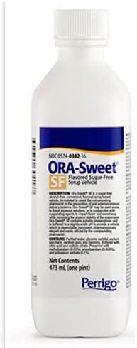 ORA Sweet Syrup S/F Paddock Size: 16 OZ