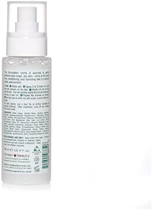 Earth Therapeutics Tea Tree Foot Peeling Spray – Convenient Spray for Buffing Away Calluses – Soothing Botanicals with Australian Tea Tree Oil – Exfoliate Dry Rough Skin