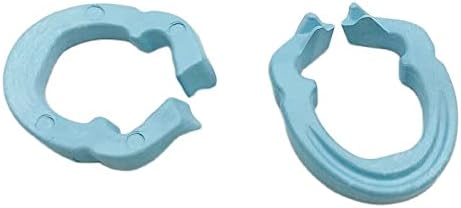 4PCS Dental Resin Clamping Ring Separator Ring Sectional Contoured Metal Matrices Holder Matrix Clips Autoclavable