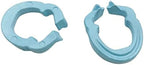 4PCS Dental Resin Clamping Ring Separator Ring Sectional Contoured Metal Matrices Holder Matrix Clips Autoclavable