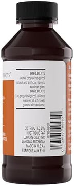 LorAnn Oils Maple Bakery Emulsion: True Essence, Ideal for Boosting Fruit Tones in Cakes, Cookies & Desserts, Gluten-Free, Keto-Friendly, Extract Substitute Essential for Your Kitchen, 4 Oz