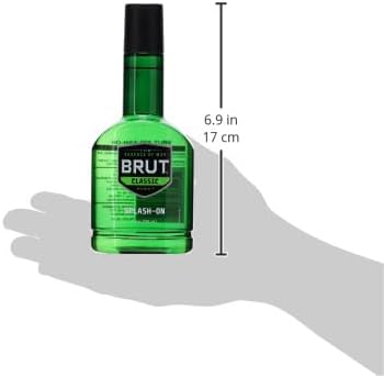 Brut Splash-On Lotion Classic Fragrance, 7 oz., 2 Piece