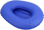 TOPINCN Portable Air Bedpan, Inflatable Cushions Potty for Home Hospital Elderly Bedridden, Washable Air Inflation Bed Pans for Females, Inflatable Stool Toilet Nursing Toilet