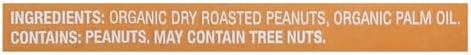 MaraNatha Organic Creamy Peanut Butter Spread, No Stir, Natural, No Sugar or Salt Added, Gluten Free, 16 Ounce Jar