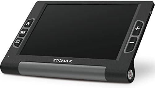 Luna 8 Handheld Video Magnifier - Portable HD Electronic Magnifier for Low Vision - (8-in Screen & 2.5X- 19x Magnification & 10 High Contrasts)