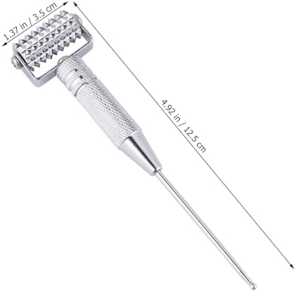 EXCEART Acupuncture Pen Ear Massage Tool Face Roller Adjustable Deep Tissue Massage Tool for Face Ear Self-Massage