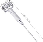EXCEART Acupuncture Pen Ear Massage Tool Face Roller Adjustable Deep Tissue Massage Tool for Face Ear Self-Massage
