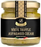 La Rustichella - Italian Truffle Bruschetta Essentials Set - White Truffle Asparagus Spread 3.2 oz, Black Truffle Sun Dried Tomatoes Spread 3.2 oz & White Truffle Pumpkin Spread 3.2