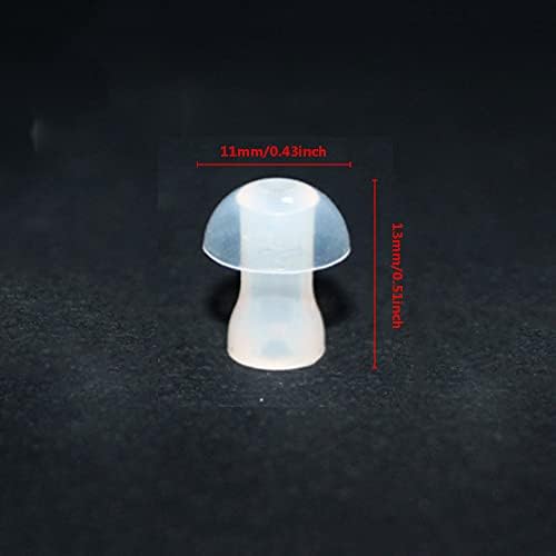 Hearing Aid Domes Universal Domes for Hearing Aids Earbud Replacements and BTE Hearing Sound Amplifiers