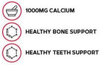 GNC Calcium Citrate 1000mg, Essential for Building Strong Bones, 180 Vegetarian Caplets