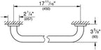 GROHE Essentials Bath Handle Super 40421DC1, 40793DC1