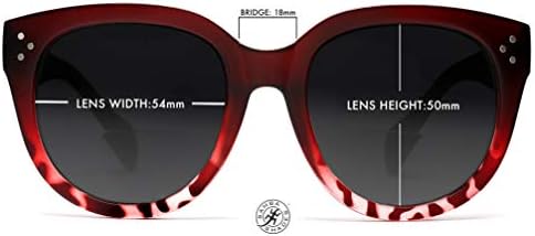SAMBA SHADES Bifocal Sunglasses for Women Oversized Built In Reading Lenses- Round Readers Under the Sun