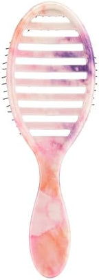 Wet Brush Speed Dry Hair Brush - Watermark (Color Wash) - Vented Design and Ultra Soft HeatFlex Bristles Are Blow Dry Safe With Ergonomic Handle Manages Tangle and Uncontrollable Hair - Pain-Free