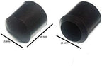 500 x Chair FERRULES Black Rubber Floor Protector Stick Ends 19MM 3/4 inch