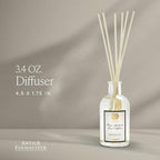 Antica Farmacista Home Ambiance Diffuser - Long-Lasting Reed Scent Diffuser - Luxury Room Freshener Gift - Prosecco, 3.4 fl oz