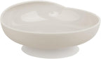ITODA Scoop Plates for Disabled Elderly Scooper Bowl with Suction Cup Base Spillproof Silicone Self-Feeding Dish for Parkinsons, Dementia, Stroke, Tremors Limited Mobility Adults