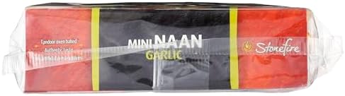 Stonefire Mini Naan Garlic 4pk