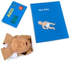 Laerdal Mini Baby Global Set - Inflatable CPR Manikin with Compression Clicker and Basic AED Trainer