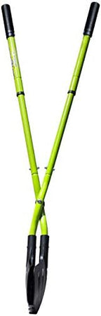 Earthwise 50002 Gator Grabber Telescoping Leaf Clean-Up Tool, Green/Black