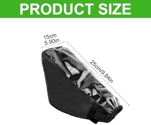 Power Wheelchair Armrest Cove-r, Electric Wheelchair Joystick Protec-tor Cove-r, Waterproo-f Electric Arm Control Cove-r with Adjustable Strap(COLOR:black)