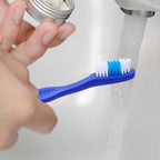 Beaupretty Manual Toothbrush 10pcs Prison Toothbrush Thumbprint Security Tiny Oral Cleaning Brush Short Handled for Teeth Cleaning