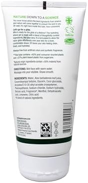 Bulldog Original Shave Gel for Men, Aloe Vera Enriched, Delivers a Close & Comfortable Shave, 95% Natural Origin, 5.9 fl oz (Pack of 2)