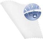 12pcs Glass Cleaning Cloths Towels White Jewelry Polishing Cloth Lens Cloth Jewelry Wipes Eyeglass Sunglass Cleaning Cloth Cloth for Glasses Mirror Gold Silver, 8.00X8.00X0.01CM