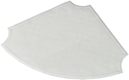 Homecraft Everyday Corner Shower Mat, Shower Mat That Fits Corners and Drains for Stability in The Shower, Slip and Fall Prevention, Bath Mat for Elderly, Handicapped, and Disabled Individuals