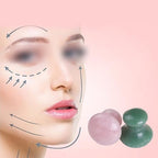 2 Pcs Gua Sha Facial Tools Scraping Massage Board Mushroom Face Jade Stones Beauty Massager Scraper for Skin Caring Spa