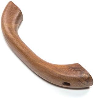 Misc Solid Teak Grab Handle - 1-3/8" W X 9-1/8" L 2-1/4" H Brown Wood Finish