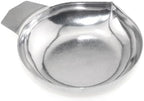 2PCS Electronic Scale Tray 7.5x6.5cm Stainless Steel Weighing Pan Suitable for Weighing Jewellery Spices Resin Packing