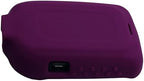 (Purple) Premium Silicone Case (Lanyard + TPU Screen Protector) for Freestyle Libre 3 & Freestyle Libre 2