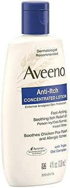 Anti-Itch Concentrated Lotion with Triple Oat Complex 4 fl Ounce (118 ml) Lotion