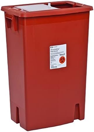 Kendall Multi Purpose Sharps Container 1 Piece 12 Gallon