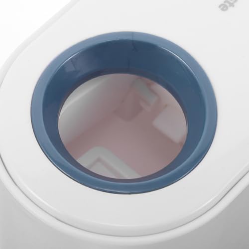 Didiseaon 2pcs Automatic Toothpaste Dispenser Wall Mounted Effortless Toothpaste Squeezer for Adults Space Saving Bathroom Organizer with Easy Installation Blue