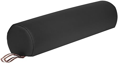 Master Massage 6"x26" 3/4 Round Massage Bolster - Black