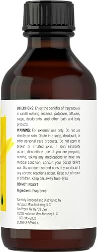 Horbäach Nag Champa Fragrance Oil | 4 fl oz (118ml) | Premium Grade | for Diffusers, Candle and Soap Making, DIY Projects & More