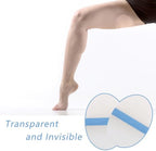 40 Pcs Thigh Inner Anti Chafing Sticker, Transparent Thighs Prevention Anti Friction Pad Invisible Thigh Tapes Chafe for Rubbing Protect Silent Sticker(Transparent Invisible)