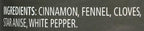 Frontier Co-op Five Spice Powder, 1.92 oz - Seasoning Mix of Cinnamon, Fennel Seed, Cloves, Star Anies, and White Pepper - For Chinese Inspired Entrées