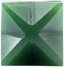 Amazing Gemstone Dark Green Aventurine Merkaba Crystal - 1 Inches Metaphysical Merkaba Star for Meditation - Energetic Tetrahedron Crystal and Healing Stones for Spiritual Growth & Healing (20-25mm)