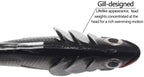 Big Jig Worm Lures Swimming Bait Soft Plastic Fishing Lure for Bass, Crappie, Trout, Pike, Sea Bass, Redfish, Striper,Fishing Lures for Freshwater & Saltwater