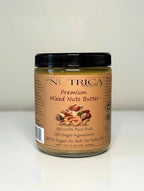 Premium Mixed Nut Butter, Single Ingredients, No Salt, No Sugar, No Palm Oil, No Additives, Vegan, Plant Based Protein, Premium Roasted Cashews, Almonds, Pistachio & Hazelnuts 9.25oz (262gr)
