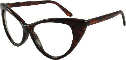 Men's Retro Cats Eye Style Geek Style Non Polarized Glasses 50