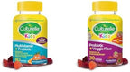 Culturelle Kids Probiotic Gummies for Ages 2+ with Lutein for Eye Health, 60 Count + Daily Probiotic for Kids with Veggie Fiber Gummies, 30 Count