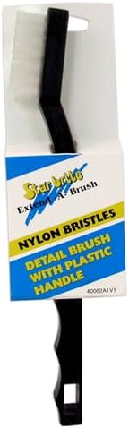 Star brite Small Detail Brush - Plastic - Brass - Stainless Steel