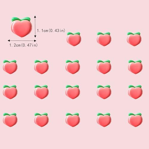 25 PCS Peach Cupcake Toppers Mini Pink Peach Cupcake Picks Sweet Fruit Baby Shower Birthday Wedding Party Baby Shower Summer Garden Party Decoration Supplies (white)