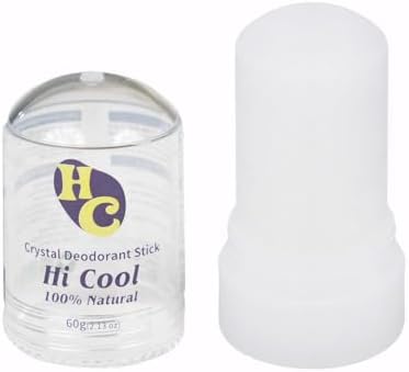 Generic Natural Alum Crystal Stick, White, Unscented Aftershave Treatment, 2.13 Oz, Powder Form, for Razor Cuts and Nicks