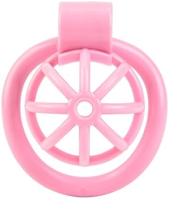 Male Chastity Cage Device - Adjustable ABS Penis Cock Lock with Secure Rings for Men, Lightweight Male Chastity Device for BDSM, Fetish and Restraint Training, Adult Intimacy Aid
